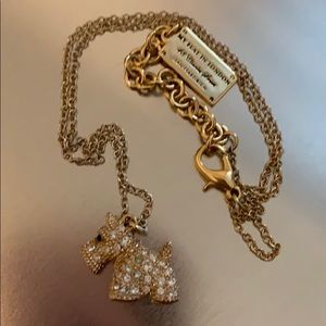 My Flat in London Gold Dog Necklace